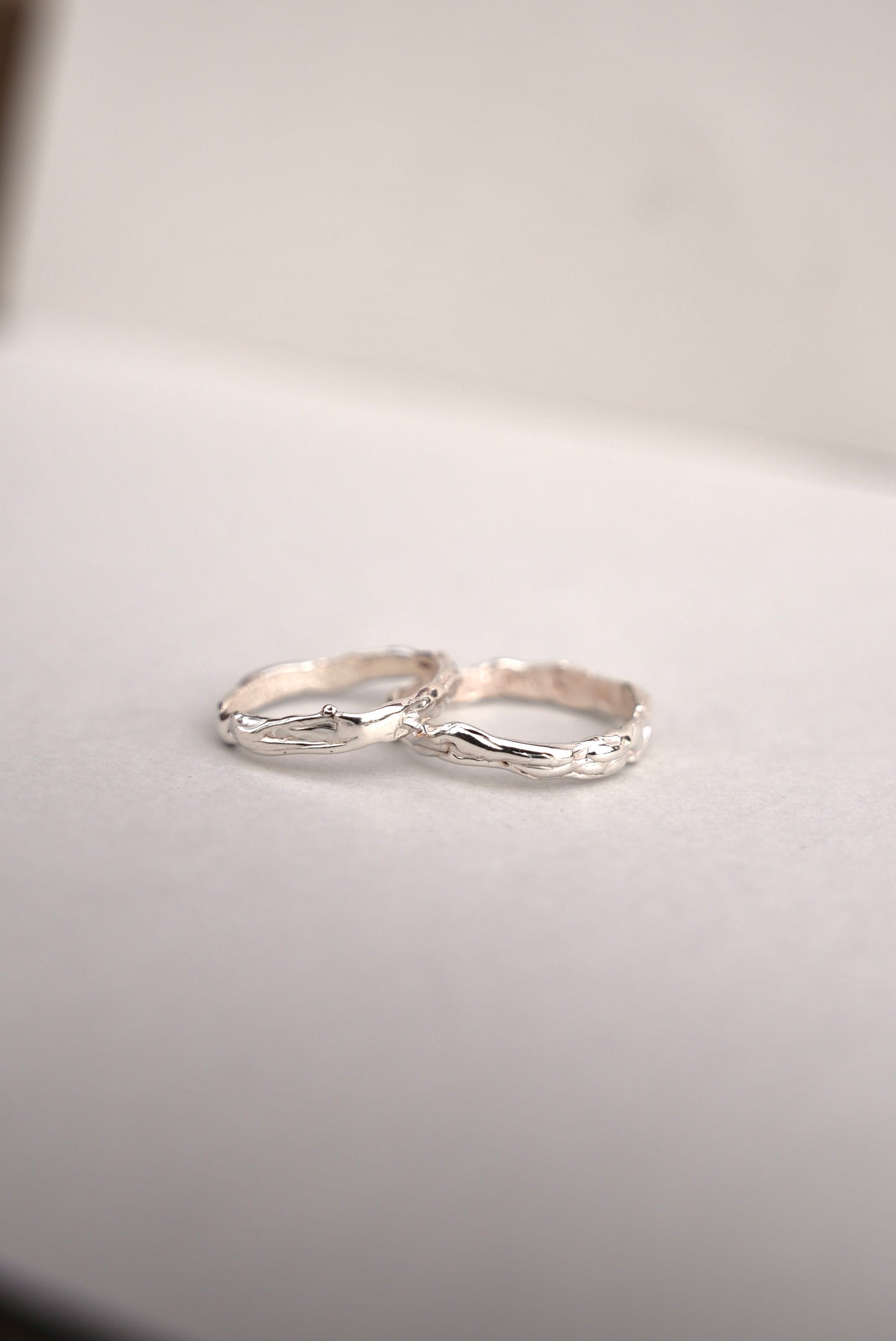 organic thin ring band