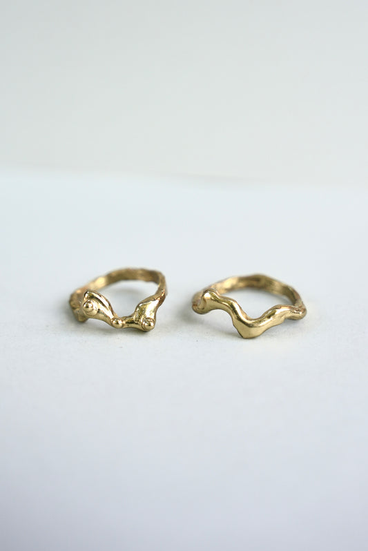 brass organic wave band